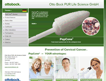 Tablet Screenshot of papcone.com
